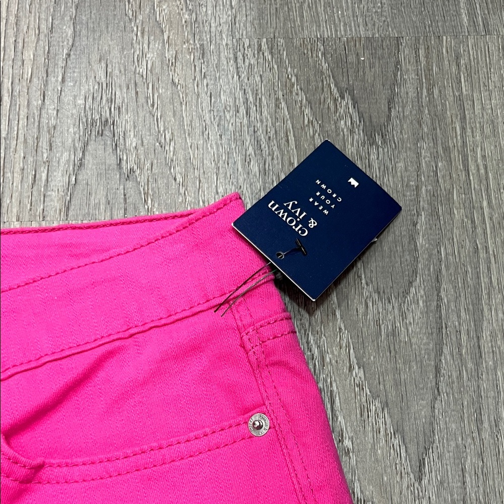 Crown and ivy Pink Women's Jeans - Picture 7 of 10
